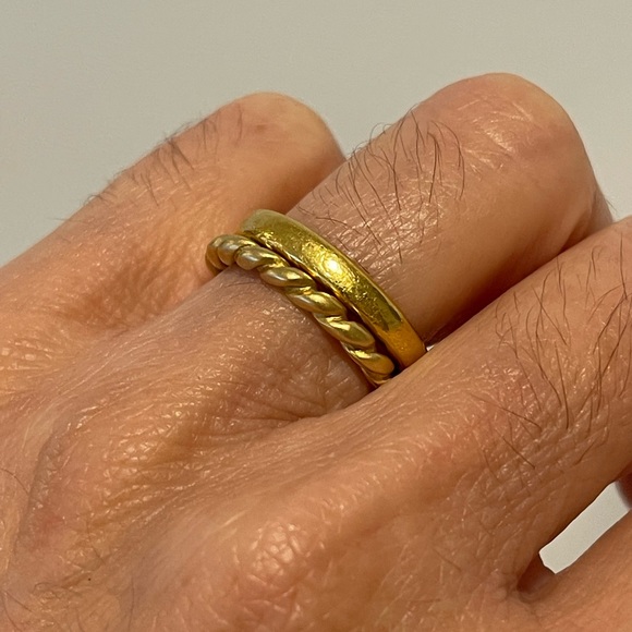 18k rope ring - Picture 5 of 8